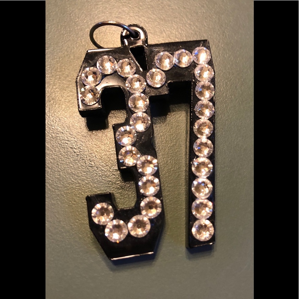 Jersey # Bling to wear - pendant only